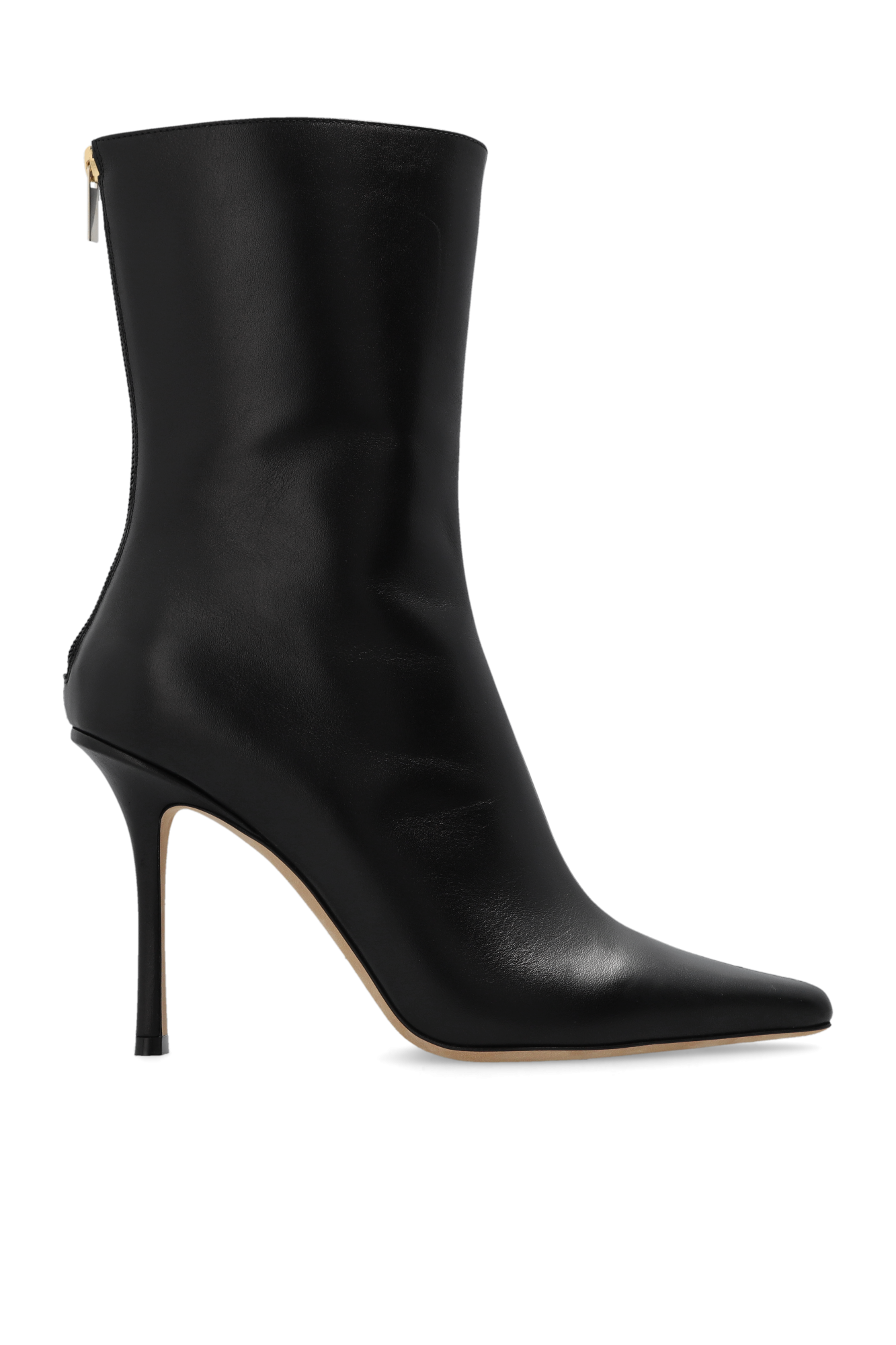 Black Agathe AB heeled ankle boots Jimmy Choo looks to the Far